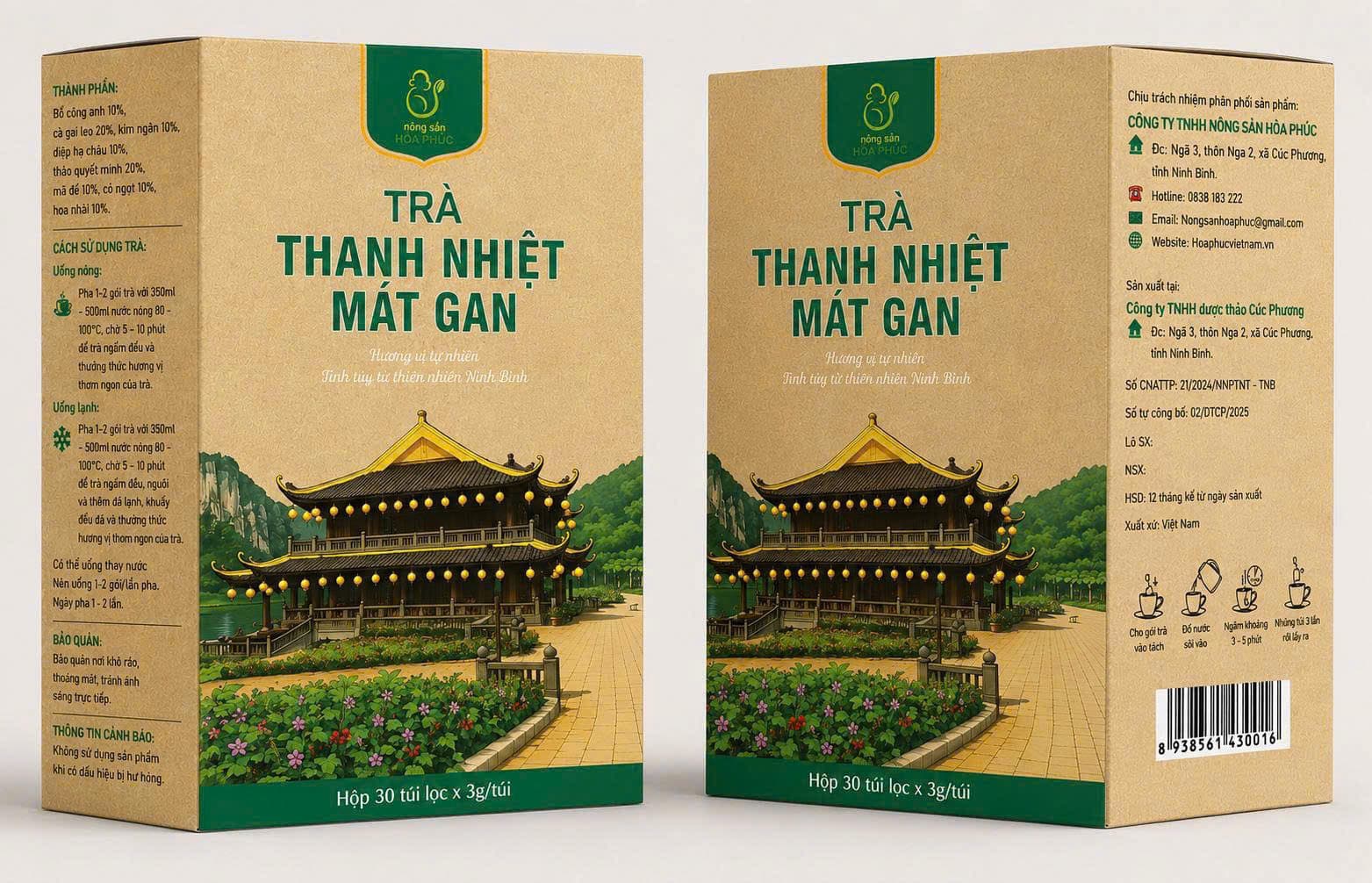 Trà Thanh Nhiệt Mát Gan